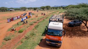 PS Flag off in Baragoi, Samburu County