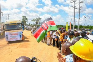 Presidential flag off in Lamu East constituency, Lamu County