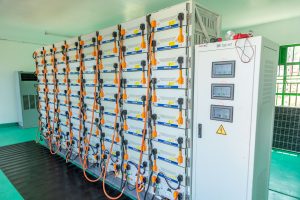 CS Commissioning of Takwiri Island solar mini-grid in Homa Bay County