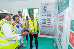 CS Commissioning of Takwiri Island solar mini-grid in Homa Bay County