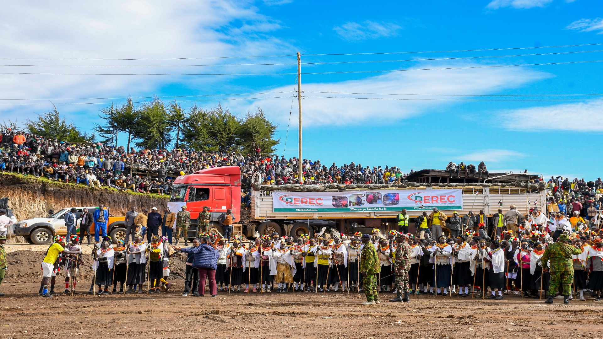 Presidential Flag Off in Tapach, West Pokot